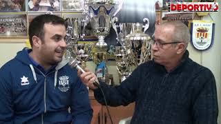 Vídeo entrevista al entrenador del Infantil A del CF Alfaz del Pi, Víctor Dolz Cano
