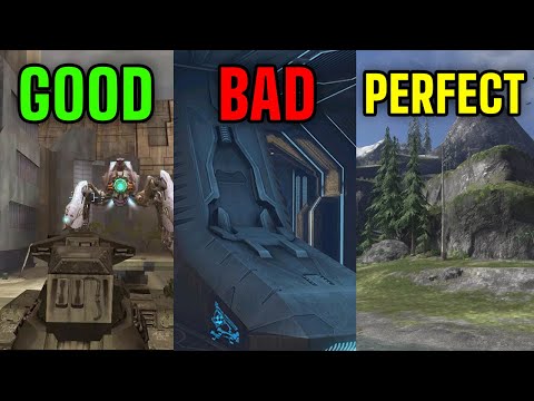 Every Halo Trilogy Level Ranked Worst to Best