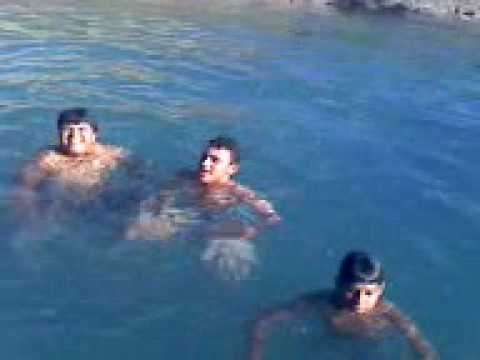 nos na piçina natural, fazenda do Orlando