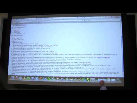 #02 Biochemistry Buffers Lecture for Kevin Ahern's BB 450/550