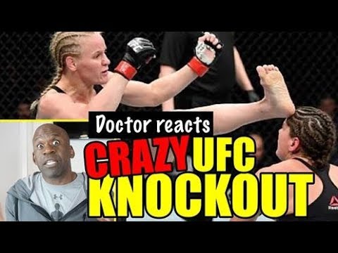 VALENTINA SHEVCHENKO VS JESSICA EYE KNOCKOUT | Doctor reacts to crazy UFC knockout  | DR. CHRIS Video