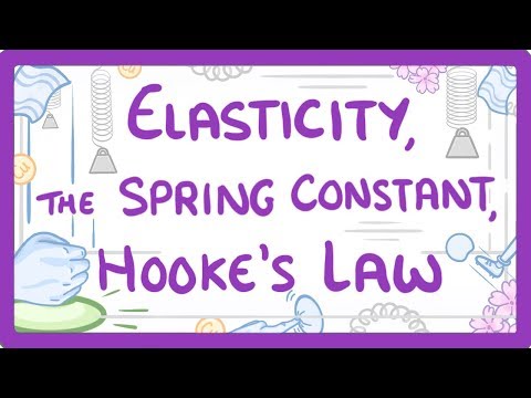 GCSE Physics - Elasticity, spring constant, and Hooke's Law  #44