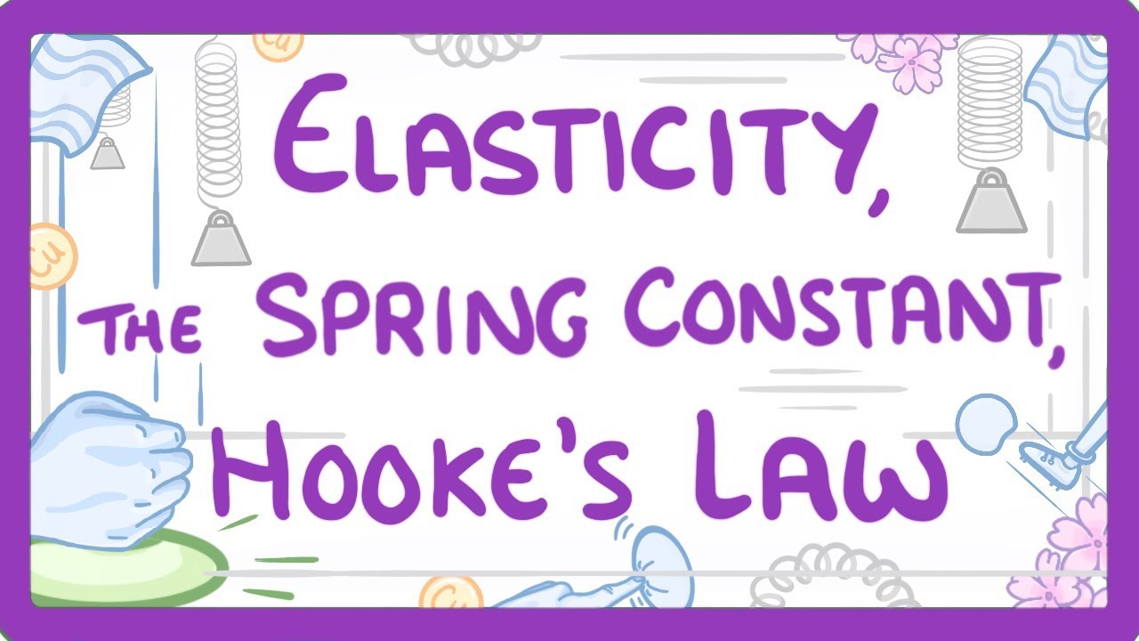 GCSE Physics - Elasticity, spring constant, and Hooke's Law  #44