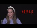 The Ballerina Vampire Speaks!  Alisha Weir Interview for “Abigail”