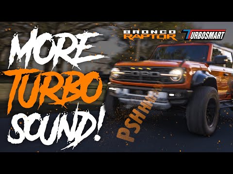 Turbosmart Kompact BOV for 2022+ Ford Bronco Raptor! Install + Sound