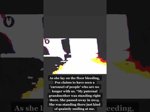 Eilish Poe sees shadow people #spooky #paranormal  #apparition  #NearDeathExperience #ShadowPeople