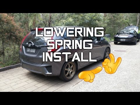 Honda Jazz/Fit Build EP2 Lowered Suspension