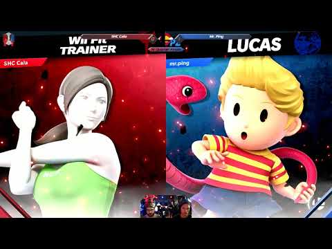 SHC Cala (Ike, Wii Fit Trainer) vs Mr. Ping (Lucas) - WQF