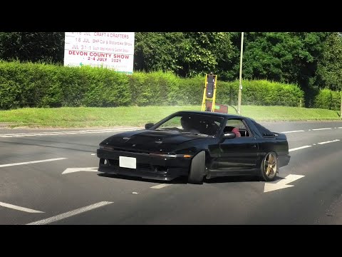 CRAZY Modified Cars Leaving a Car Show In STYLE! - BHP Fuel Fest 2021