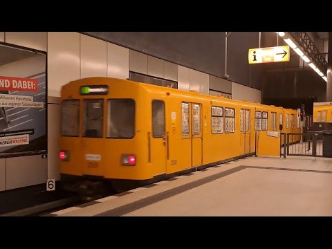 Berliner U-Bahn U5 F-Schaltwerker F76E Betribsfahrt am Hauptbahnhof Richtung Hönow (August)2023