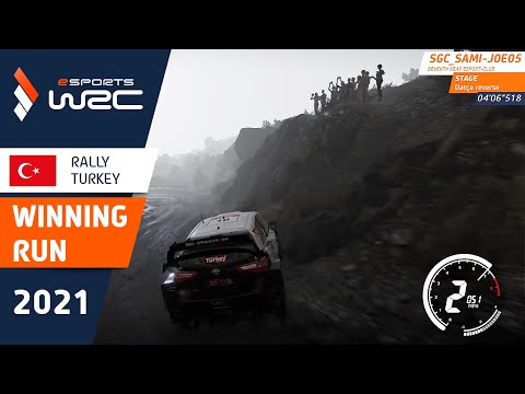 Sami-Joe Winning Run: Datça Reverse / Rally Turkey / eSports WRC 2021