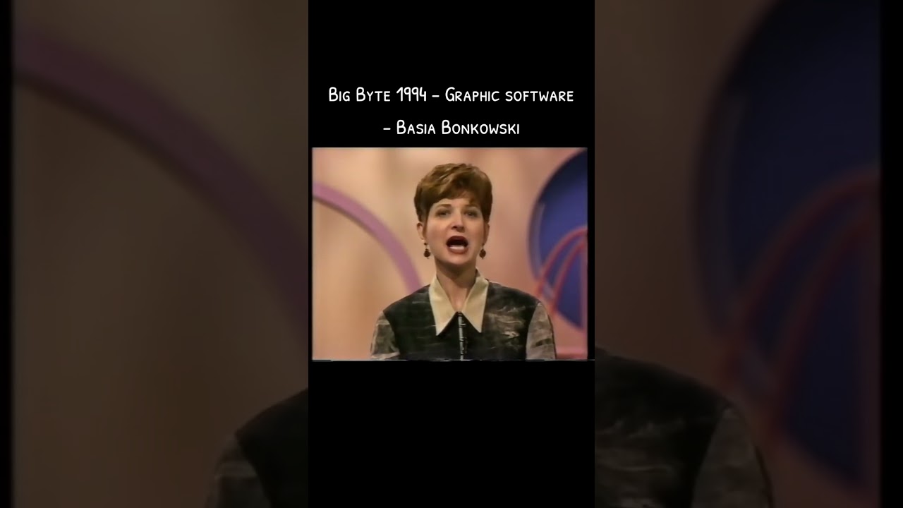Big Byte 1994 - Graphic software - Basia Bonkowski #1990s #90s #software #retrotech #vintagetech