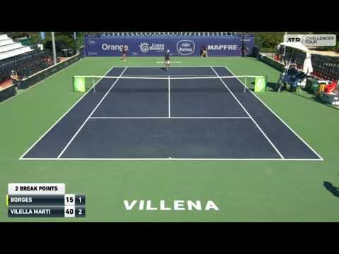 Nuno Borges (POR) vs Marco Viella Martinez (ESP) Alicante challenger 2021 Round 2