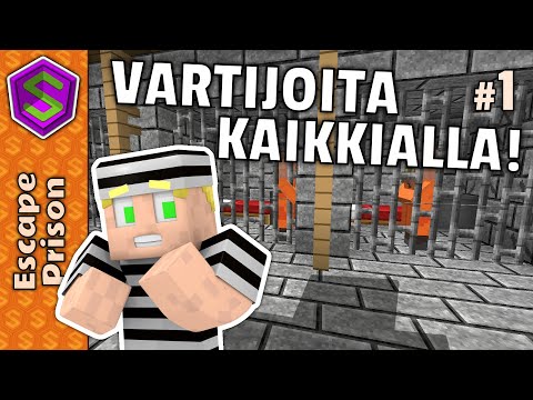 Pakenin vankilasta! | Minecraft Escape Prison #1