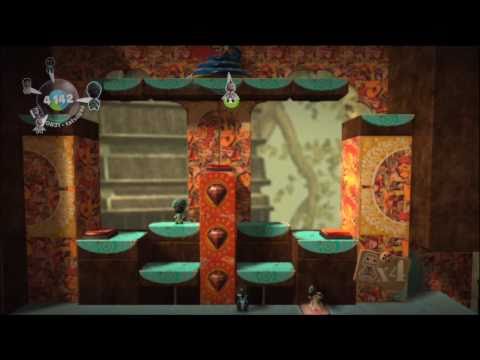 LittleBIGPlanet (720p HD) Walkthrough Part 74 - Dancers' Court - Revisited, Co-op & Collected All