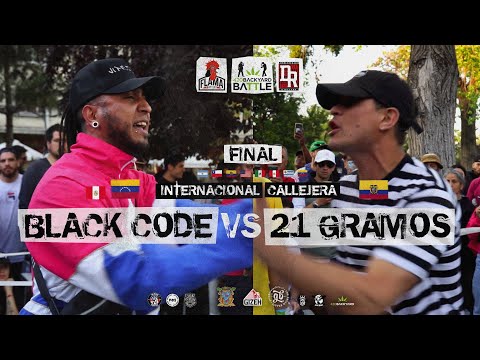 BLACK CODE vs 21 GRAMOS. FINAL. 420 Backyard Battle Internacional Callejera 2022.