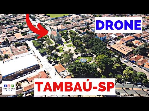 DRONE NO CENTRO DE TAMBAÚ-SP [4K]