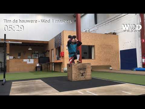 Roma throwdown wod 1 masters