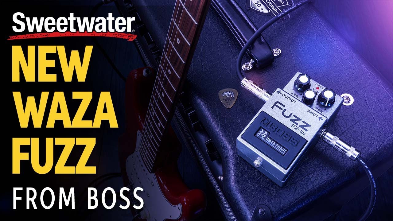 BOSS FZ-1w Waza Craft Fuzz Pedal Demo - YouTube