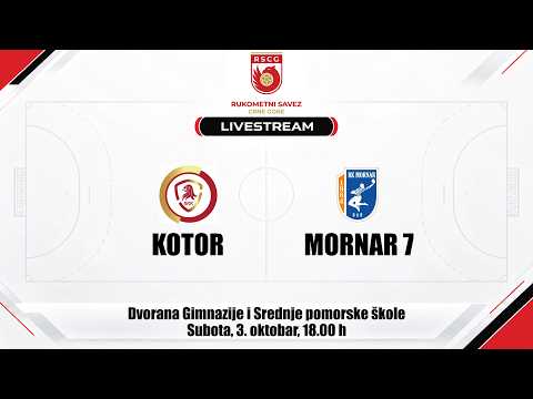 Druga liga za rukometašice: Kotor - Mornar 7 [TRANSMISJA, LIVE]
