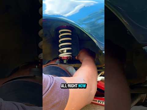 How to set the preload on coilovers ( I Think ) #coilovers #truhart #static #bacongreaemedia