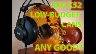 Video thumbnail for AKG K52 Headphones in-depth review by The Rolling Troll
