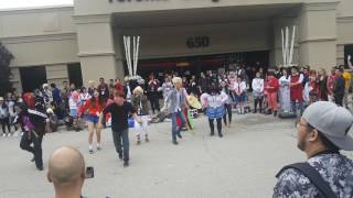 Anime North 2017 - Fans dancing to Dope by BTS