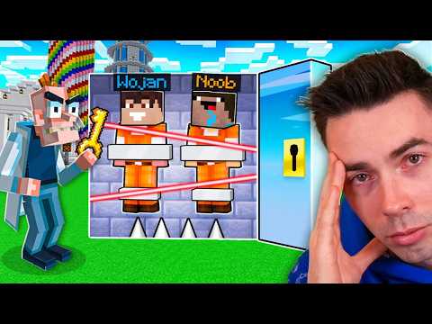 SZALONY NAUKOWIEC Zamknął Nas w NIEMOŻLIWYM WIĘZIENIU ⛓️👮 w Minecraft!