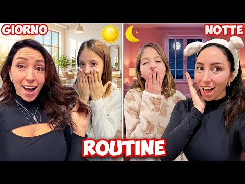 OUR DAY ROUTINE AND NIGHT ROUTINE, IN 24 HOURS FOR MOTHER AND DAUGHTER....