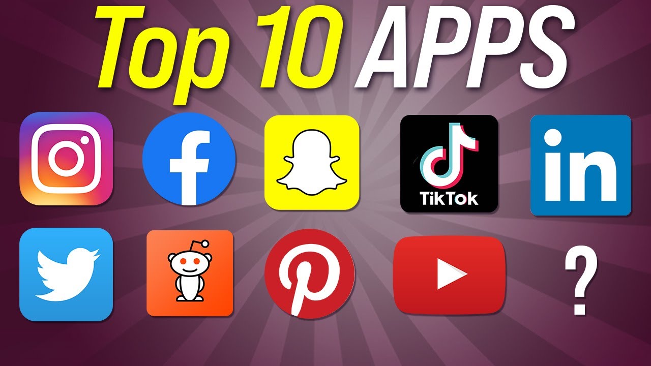 Top 10 Social Media Apps Explained in One Video