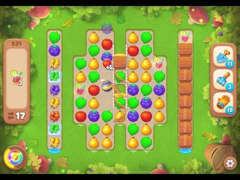 Gardenscapes Level 834