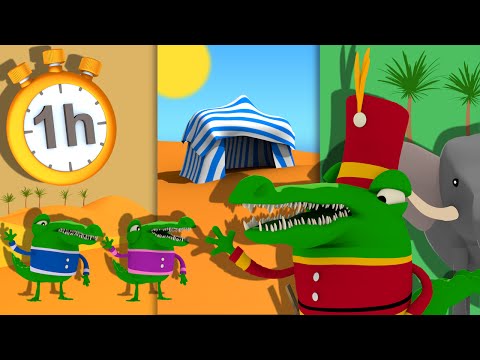 Ah les Crocodiles + 1h de Comptines avec Paroles