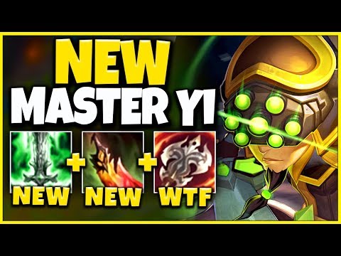 *REWORKED* THIS REWORK BROKE MASTER YI (LEGIT 1V9 MONSTER) - League of Legends