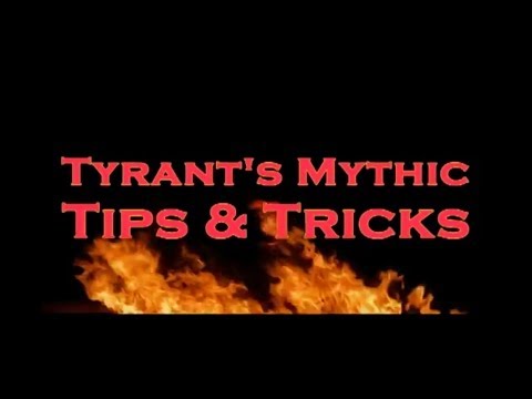Tyrant's Mythic Tips & Tricks - Volume V: The Scattershot