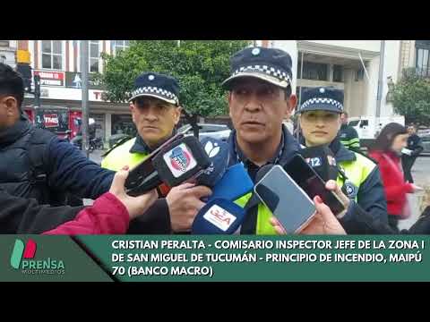 CRISTIAN PERALTA - COMISARIO INSPECTOR JEFE DE LA ZONA I DE SAN MIGUEL DE TUCUMÁN