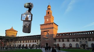 Milano - DJI Pocket 3 test video - low light, slow motion, Hyperlapse, motionlapse