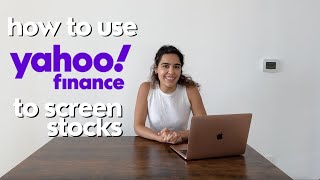 How to use Yahoo Finance to screen stocks