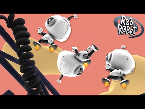 Boogie Bots! 🤖🎶 | Rob The Robot | Preschool Learning