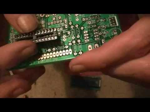 LC Meter Bausatz aufbauen viel zu löten - eflose #316