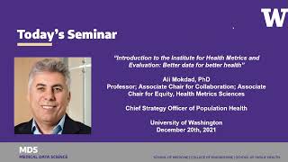 Introduction to the Institute for Health Metrics and Evaluation: Better data for better health