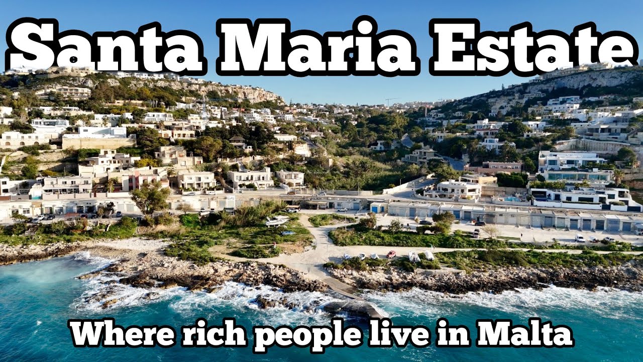 Where Millionaires Live in Malta – Tour of Santa Maria Estate