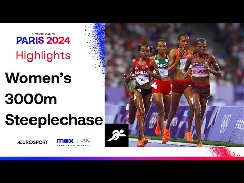PULLS AWAY FROM THE REST! 🔥 | Women's 3000m Steeplechase Final Highlights | #Paris2024 #Olympics