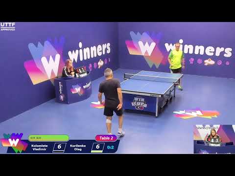 WINners CUP table 2  08.10 Kolomiets Vladimir - Kurilenko Oleg 20:00