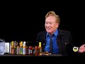 Conan O'Brien Needs a Doctor While Eating Spicy Wings Hot Ones thumbnail 1