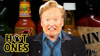 Conan O'Brien Needs a Doctor While Eating Spicy Wings | Hot Ones