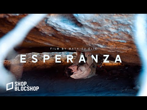 Esperanza: Yves Gravelle climbing in Hueco Tanks