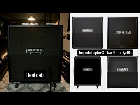 Mesa Boogie Oversized 4x12 - Real cab vs Torpedo Captor X DynIRs