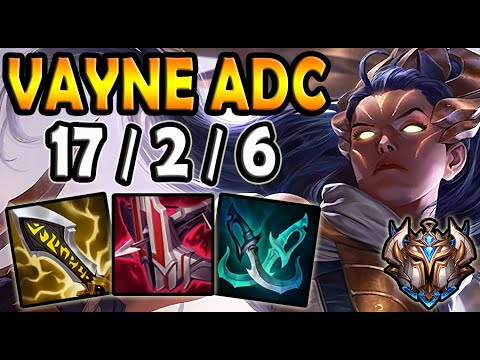 Vayne vs Kaisa [ 57% WIN RATE ] ADC- Korea Challenger Patch 11.11 ✔️