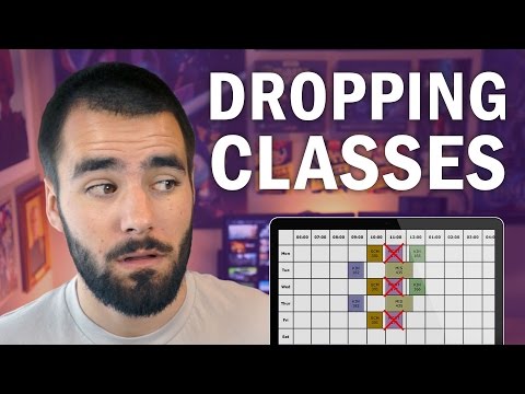 Class Schedule Advice: Dropping a Course - College Info Geek