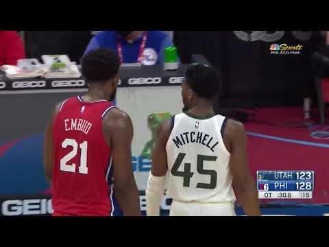 Donovan Mitchell Got Ejected In Overtime vs 76ers